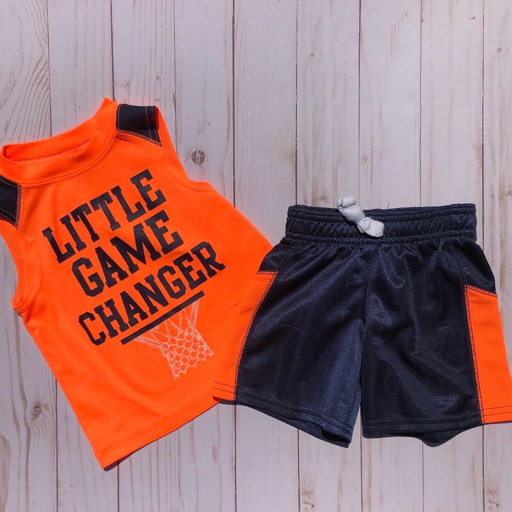 Carters Little Game Changer Basketball Outfit 12